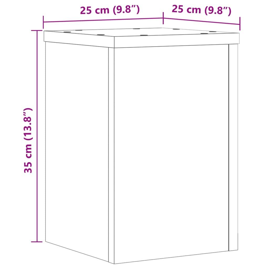 VidaXL supporto per piante Legno multistrato  