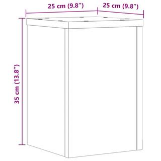 VidaXL supporto per piante Legno multistrato  