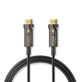 Nedis  Câble HDMI Ultra High Speed Active Optical avec Ethernet | Connecteur HDMI™ | Connecteur HDMI™ | 8K@60Hz | 48 Gbps | 20.0 m | Rond | PVC | Noir | Boîte cadeau 