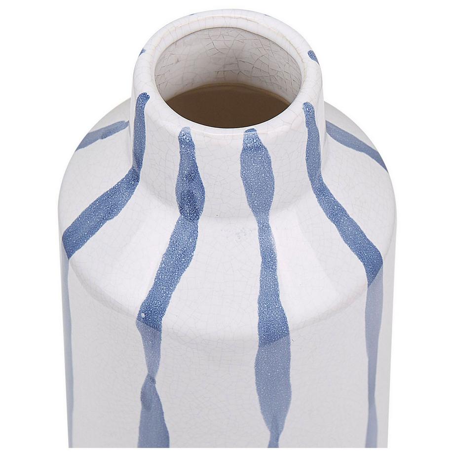 Beliani Blumenvase aus Steinzeug Retro ASSUS  