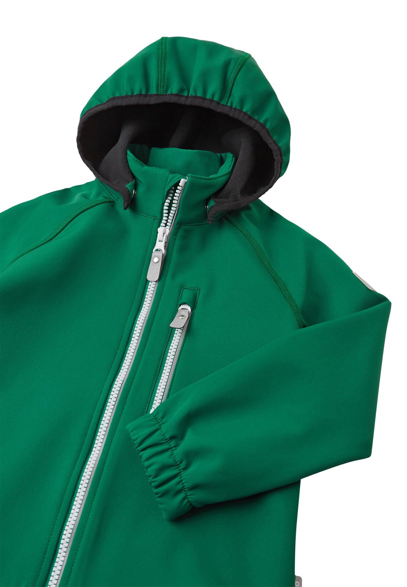 Reima  Kinder Softshell Jacke Vantti Deeper Green 