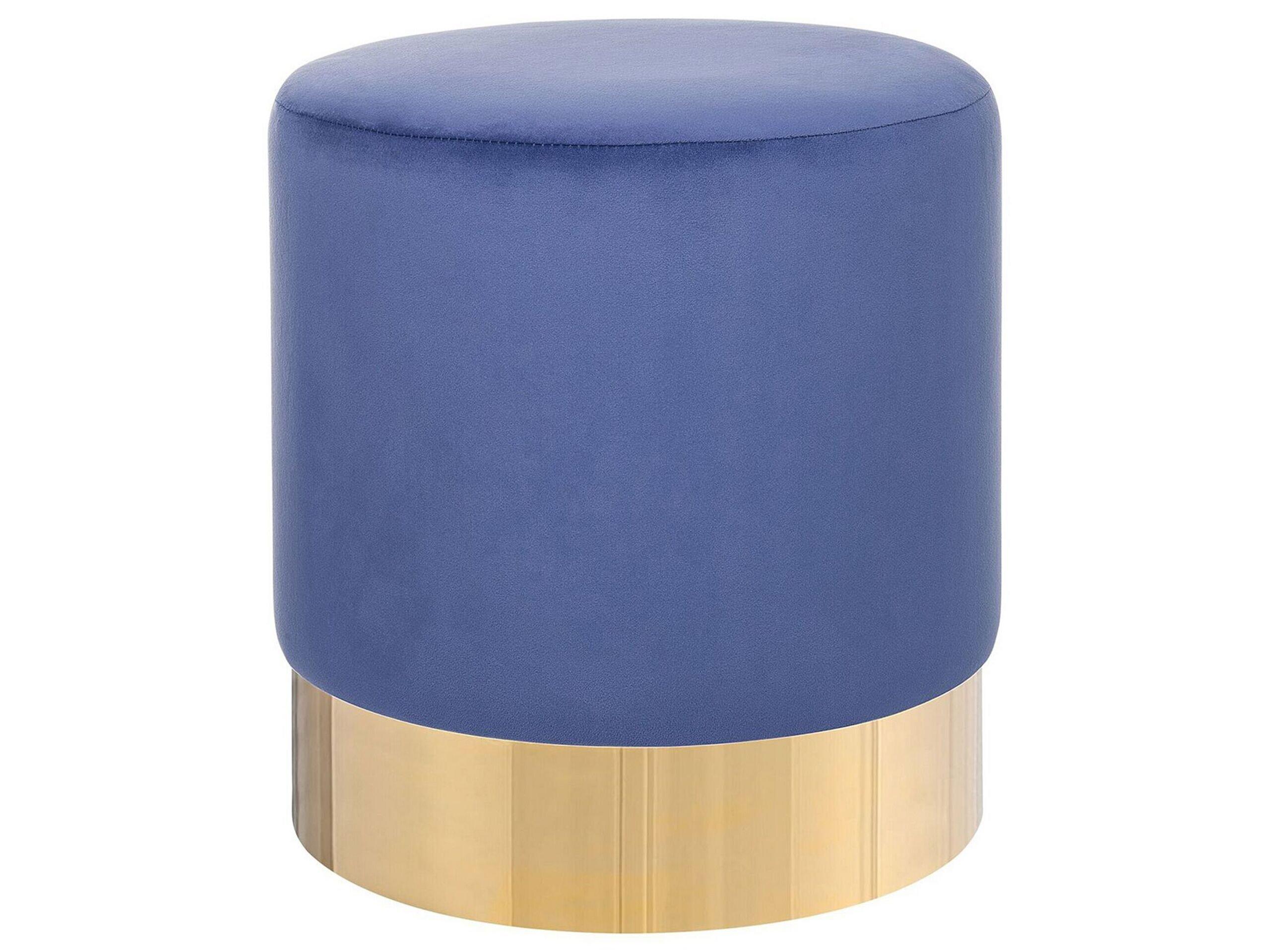 Beliani Pouf aus Samtstoff Modern SOPHIA  