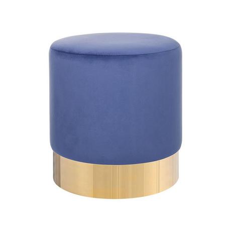 Beliani Pouf aus Samtstoff Modern SOPHIA  