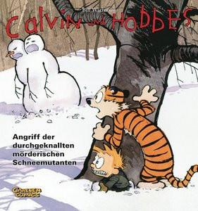 Calvin und Hobbes 7: Angriff der durchgeknallten mörderischen Schneemutanten Watterson, Bill; Watterson, Bill (Illustrationen); Götting, Waltraud (Übersetzung); Wieland, Matthias (Übersetzung) Gebundene Ausgabe 