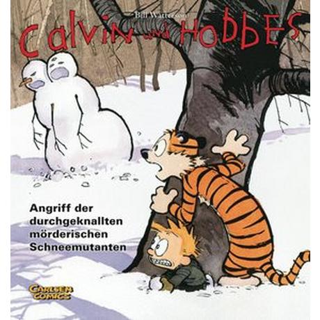 Calvin und Hobbes 7: Angriff der durchgeknallten mörderischen Schneemutanten Watterson, Bill; Watterson, Bill (Illustrationen); Götting, Waltraud (Übersetzung); Wieland, Matthias (Übersetzung) Gebundene Ausgabe 