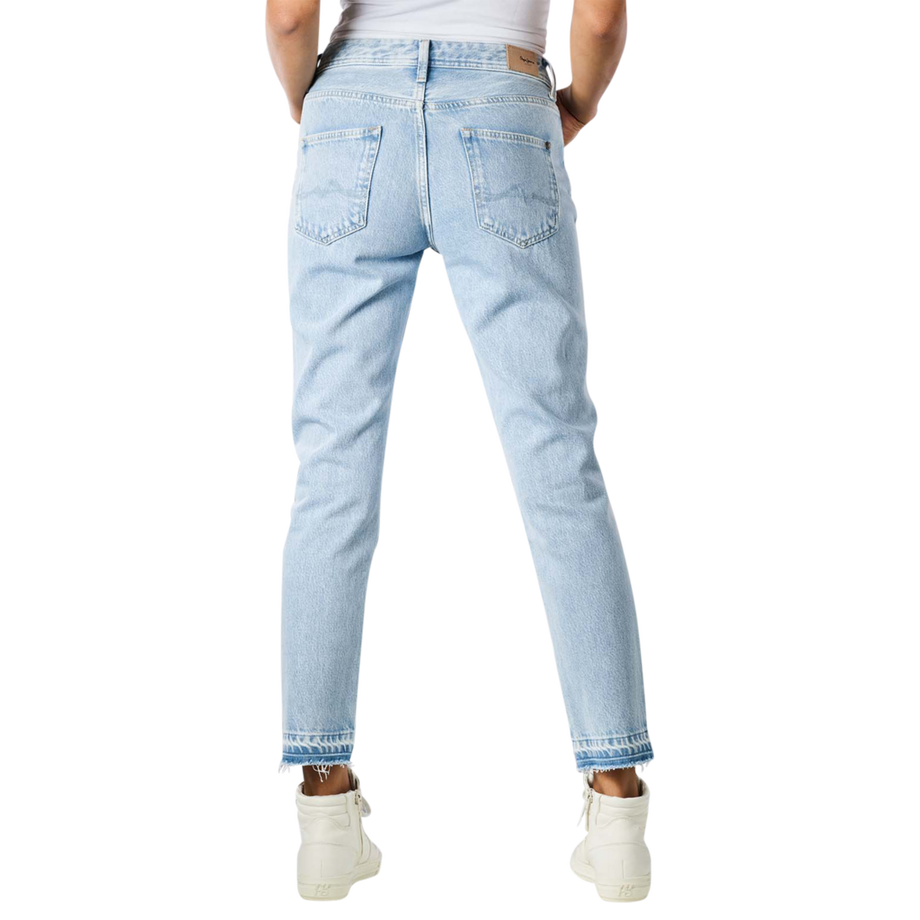 Pepe Jeans London Mom Fit Bleach Jeans  