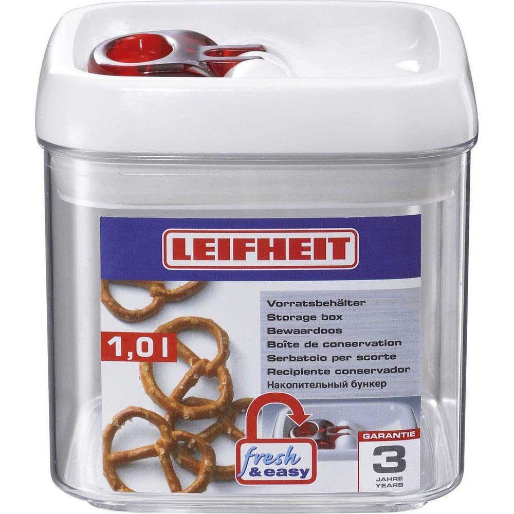 LEIFHEIT  Vorratsdose eckig 1.0Liter 31209 