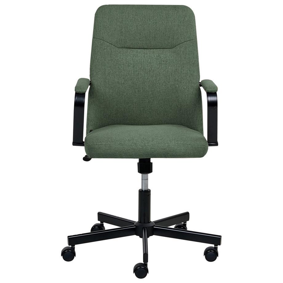 Beliani Chaise de bureau en Tissu  CAROGA  