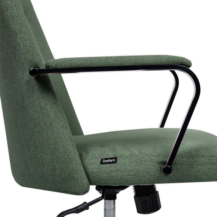Beliani Chaise de bureau en Tissu  CAROGA  