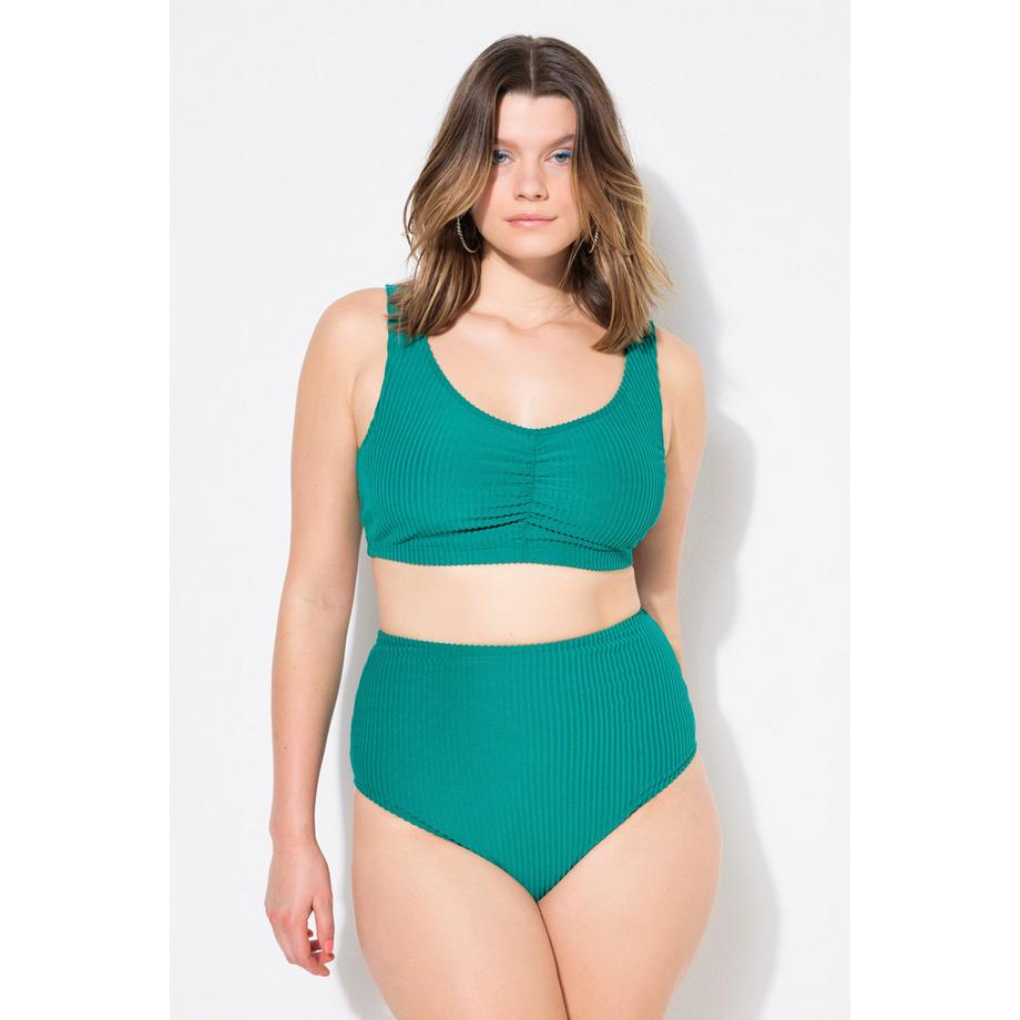 Studio Untold Bas de Bikini Taille Haute Structuré Gainant  