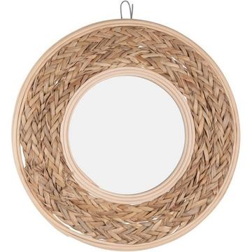 Miroir Talia naturel rond 37