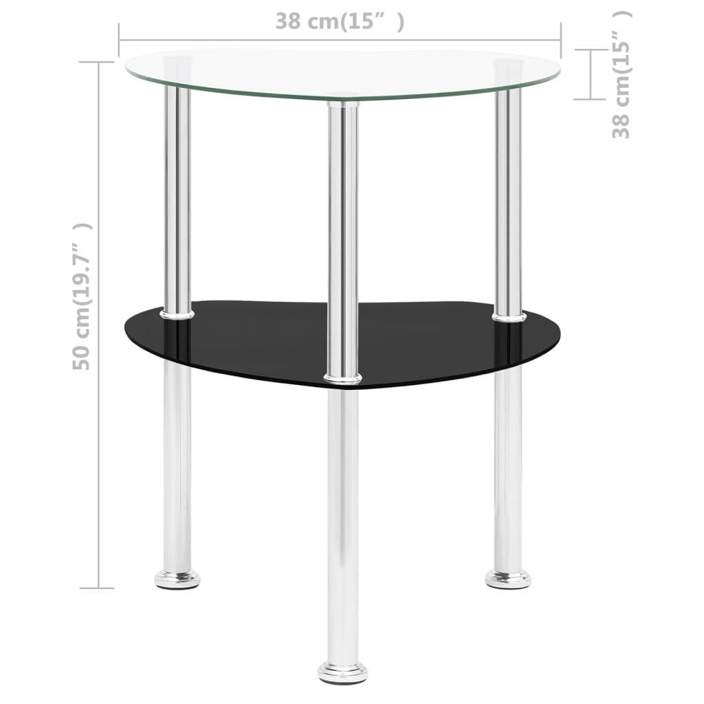 VidaXL Couchtisch glas  