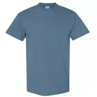 Gildan Tshirt à manches courtes en coton lourd pour s  Bleu