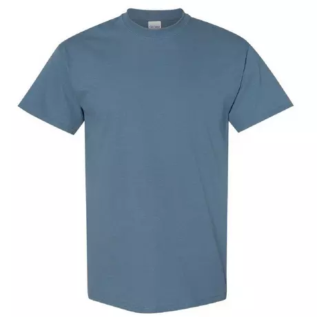 Gildan Tshirt à manches courtes en coton lourd pour s  Bleu