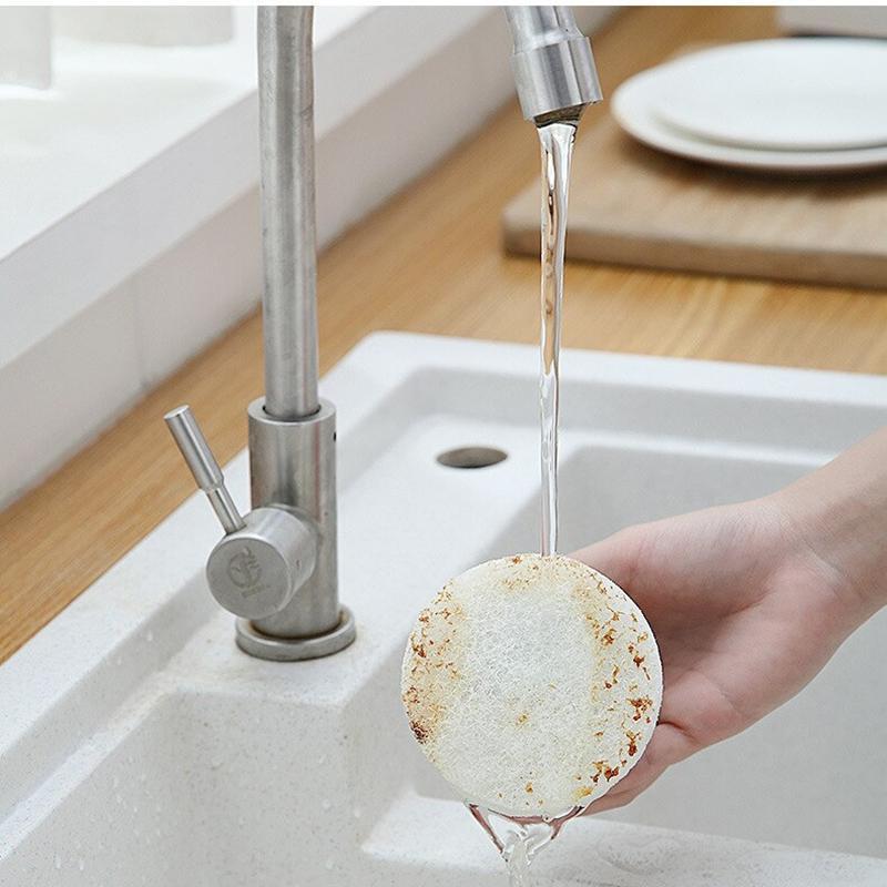 Northio Eponge à vaisselle avec manche - bleu  