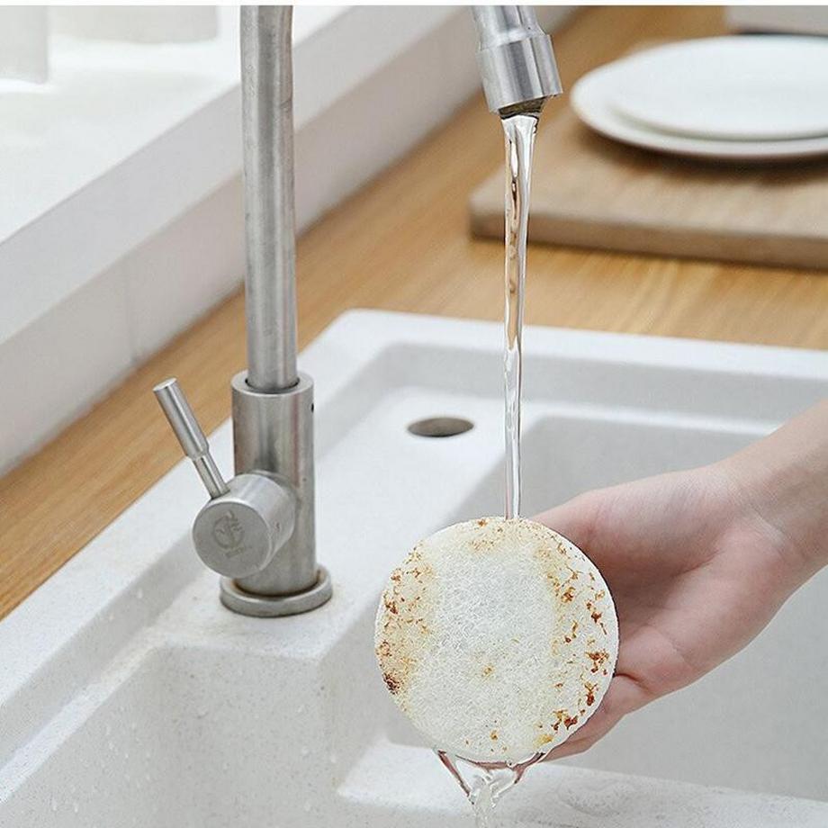 Northio Spugna per piatti con manico - blu  