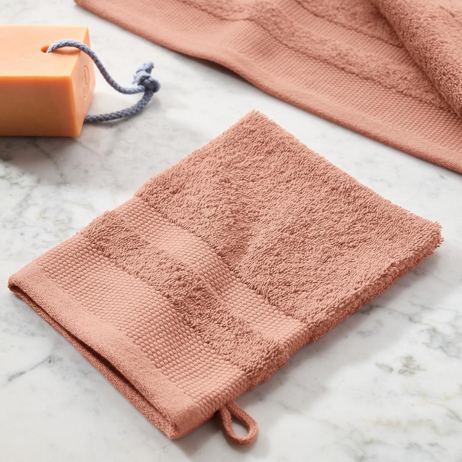 La Redoute Intérieurs 4er-Pack Waschhandschuhe  