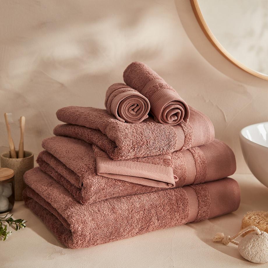 La Redoute Intérieurs 4er-Pack Waschhandschuhe  