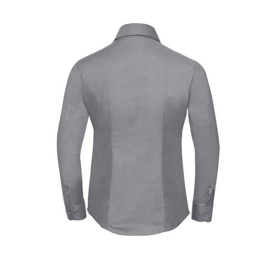 Russell Camicia a Maniche Lunghe Facile da Curare  