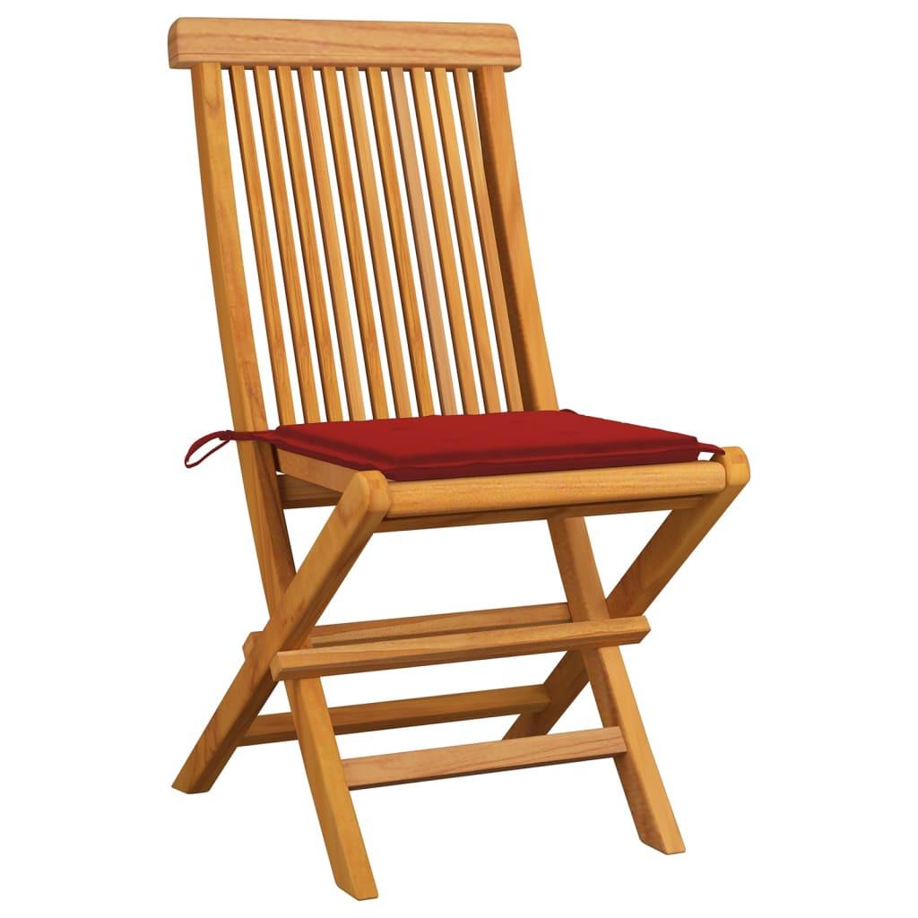 VidaXL Chaise de jardin bois  