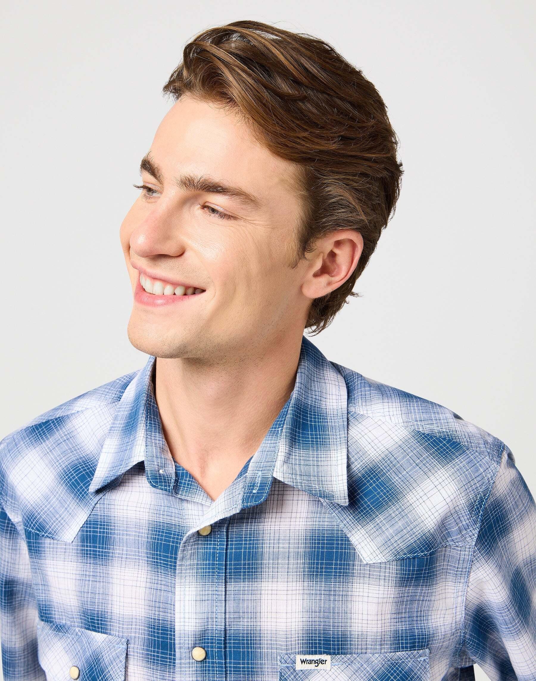 Wrangler Western Kurzarmhemd Kariert  