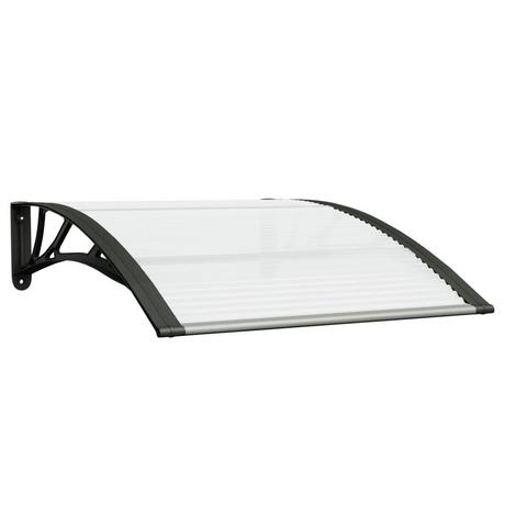 VidaXL Auvent de porte polycarbonate  