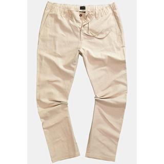 JP1880  Pantaloni Kos in misto lino con cintura elastica, fino alla tg. 72 