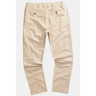 JP1880  Pantaloni Kos in misto lino con cintura elastica, fino alla tg. 72 