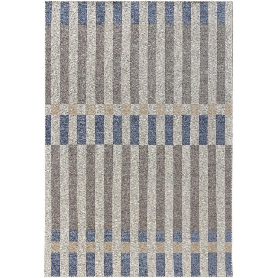 Benuta Tappeto per interno ed esterno Kiano Multicolor/Blu  