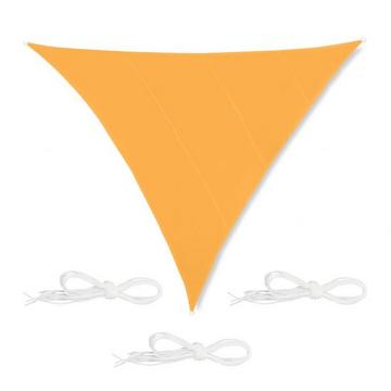 Voile d'ombrage triangulaire jaune