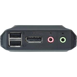 ATEN  Commutateur KVM câble DisplayPort USB 2 ports 