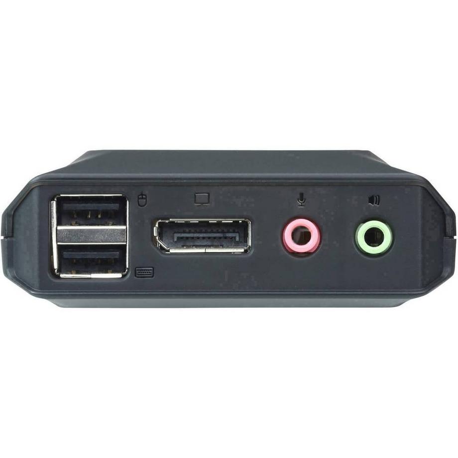 ATEN  2-Port USB DisplayPort Kabel KVM Switch 