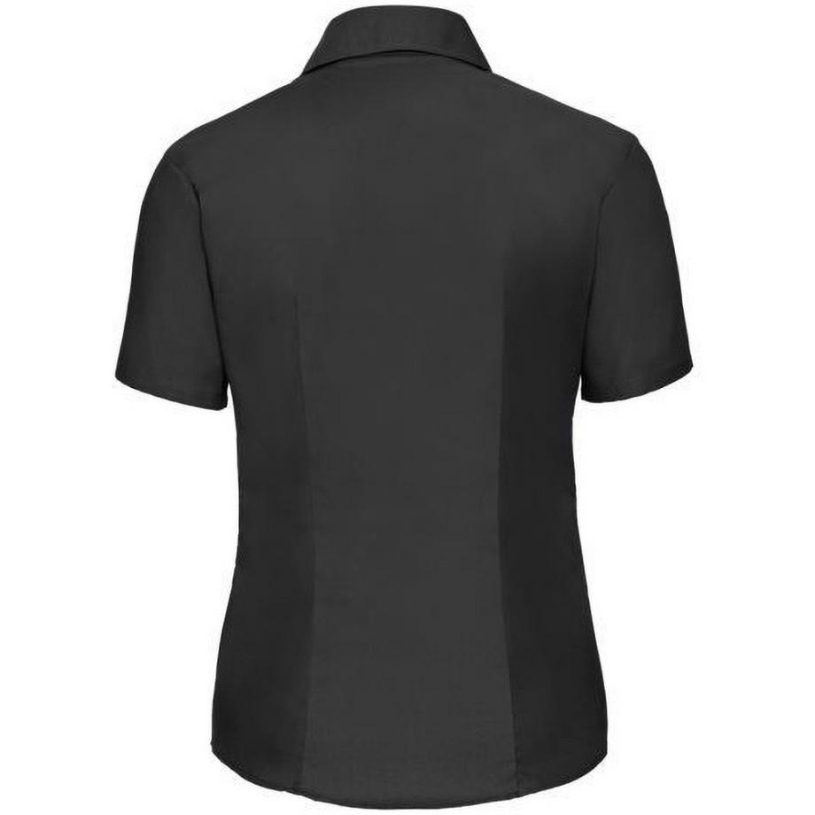 Russell Easy Care Oxford Kurzarmbluse  