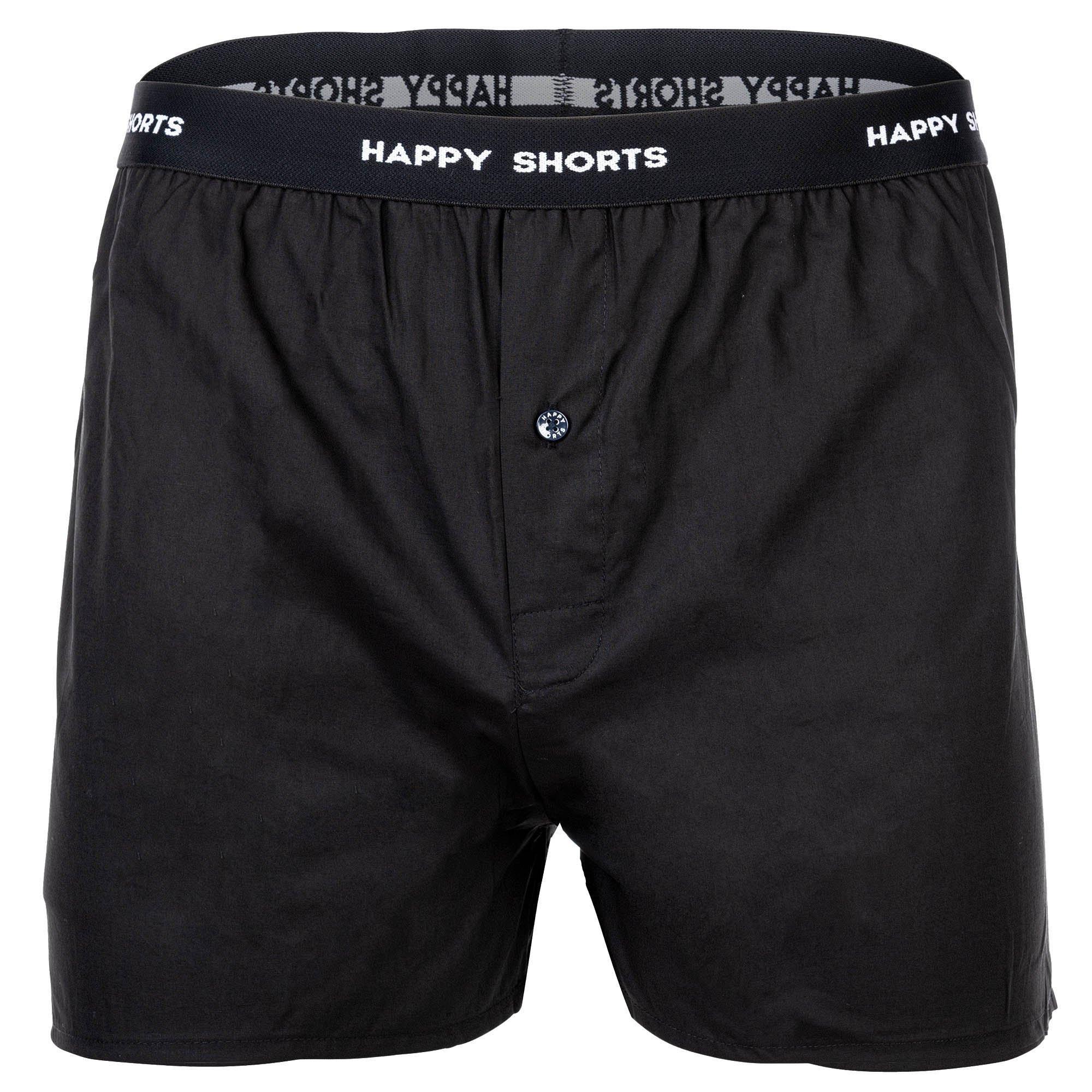 Happy Shorts  Web-Boxershorts  3er Pack Bequem sitzend 