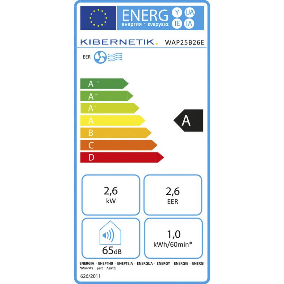 Kibernetik Kibernetik 9000 BTU Climatiseur mobile Deluxe  