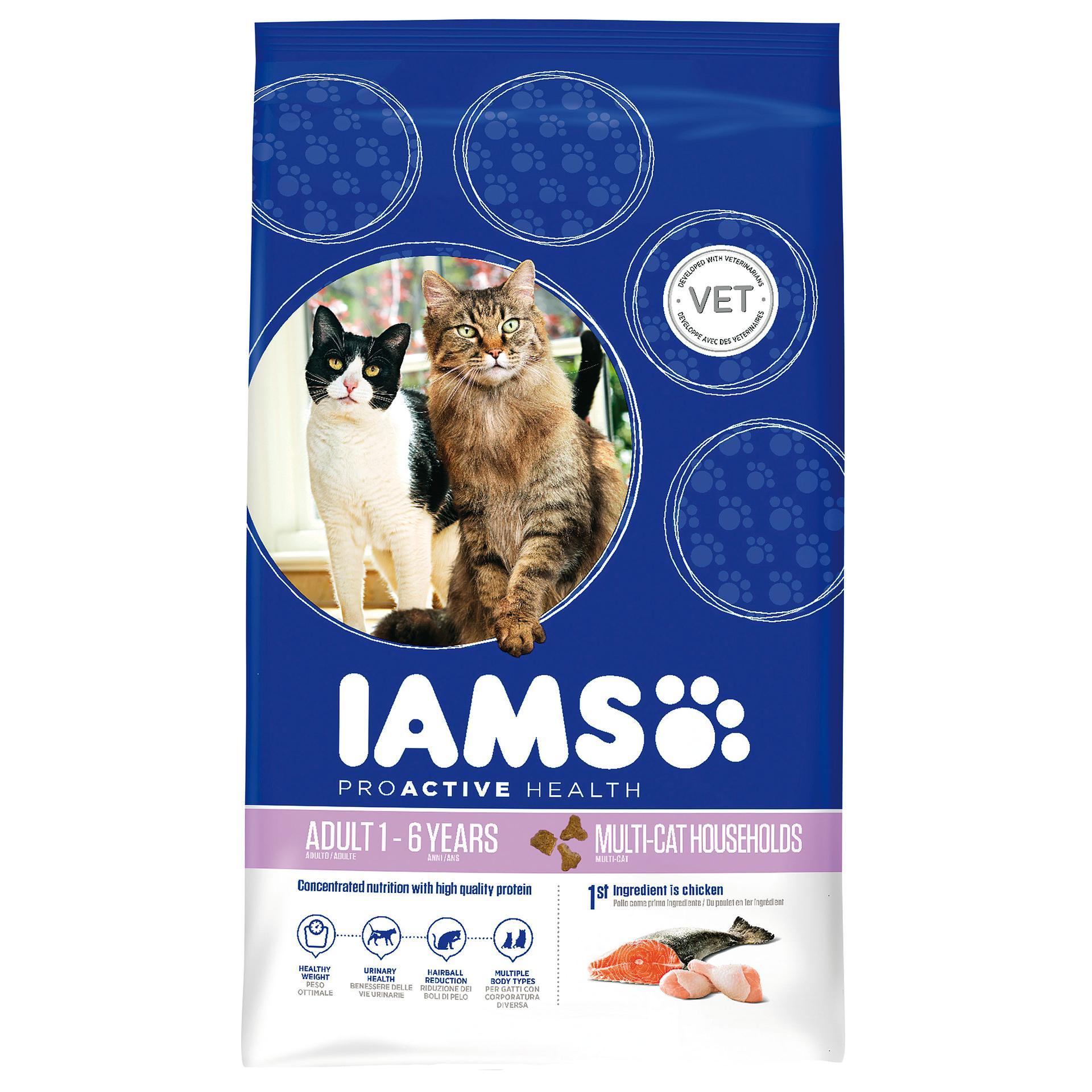 IAMS  Multi-Cat, All Ages 15kg 