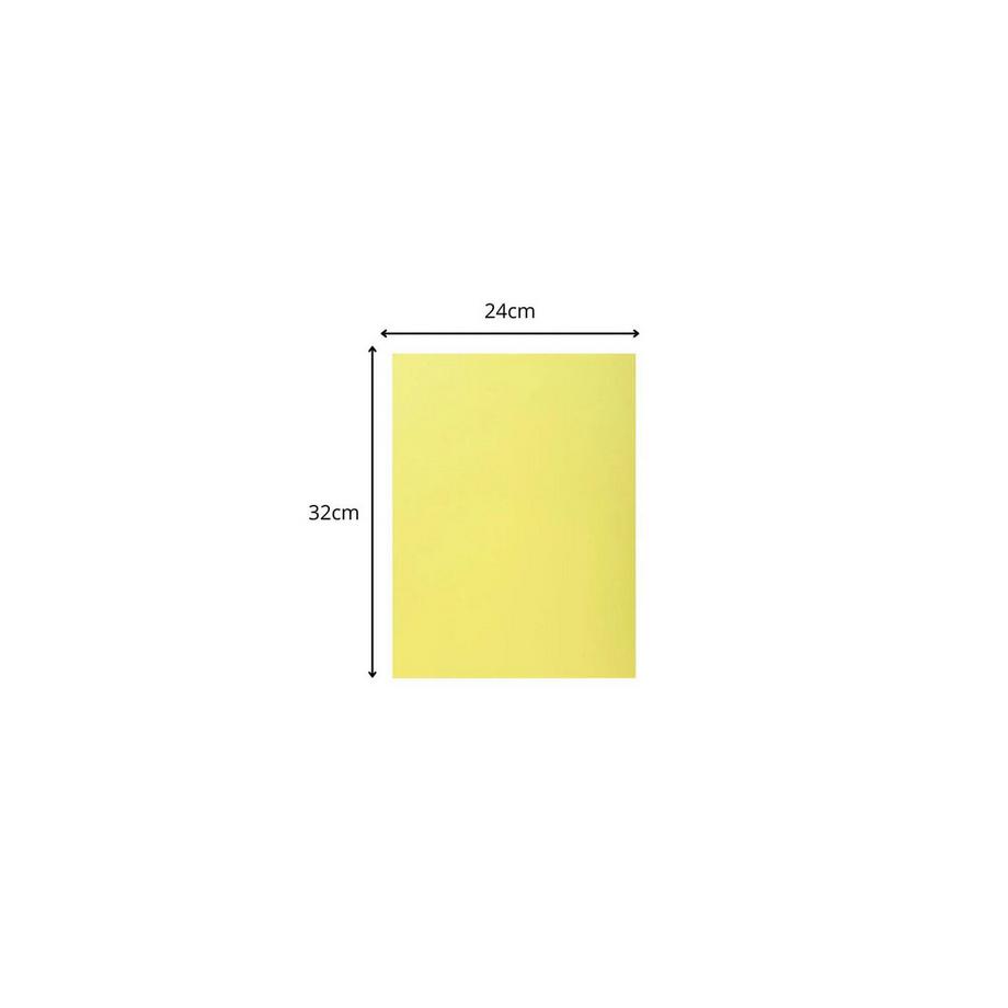 Exacompta Paquet de 50 chemises 1 rabat SUPER 210 - 24x32cm - x 5  