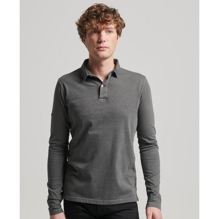 Superdry Studios Polo Manches Longues en Jersey  