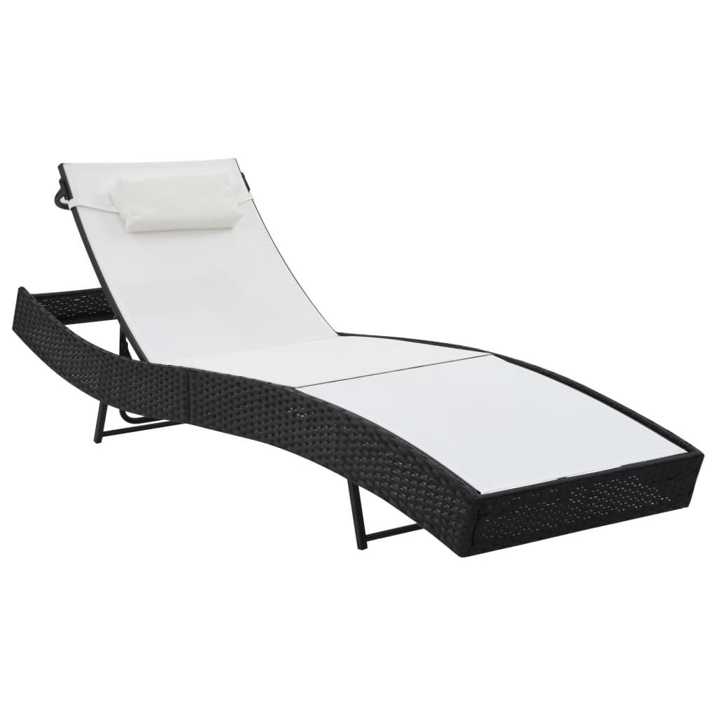 VidaXL Sonnenliege poly-rattan  