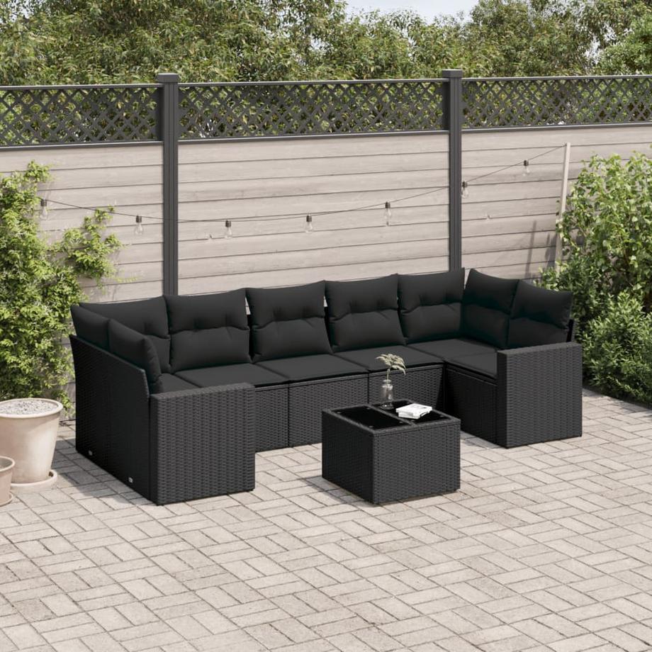 VidaXL Garten sofagarnitur poly-rattan  