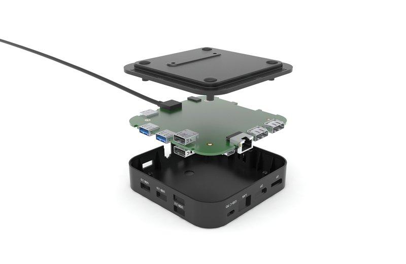 i-tec  USB-C Dual Display Docking Station with Power Delivery 100 W + Universal Charger 112 W 