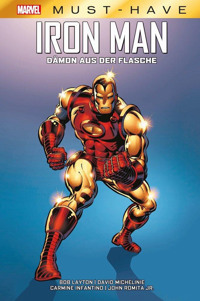 Marvel Must-Have: Iron Man - Dämon aus der Flasche Michelinie, David; Layton, Bob Couverture rigide 