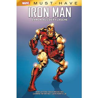 Marvel Must-Have: Iron Man - Dämon aus der Flasche Michelinie, David; Layton, Bob Couverture rigide 