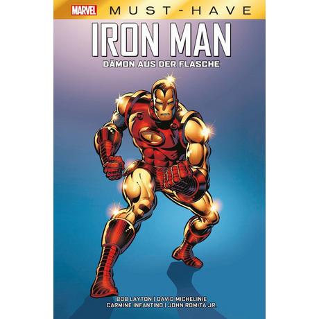 Marvel Must-Have: Iron Man - Dämon aus der Flasche Michelinie, David; Layton, Bob Couverture rigide 