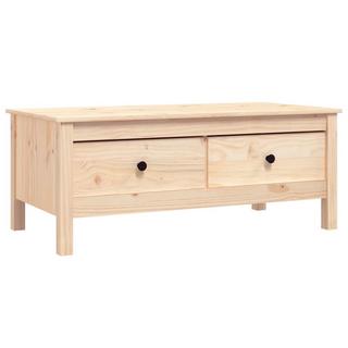 VidaXL Table basse bois  