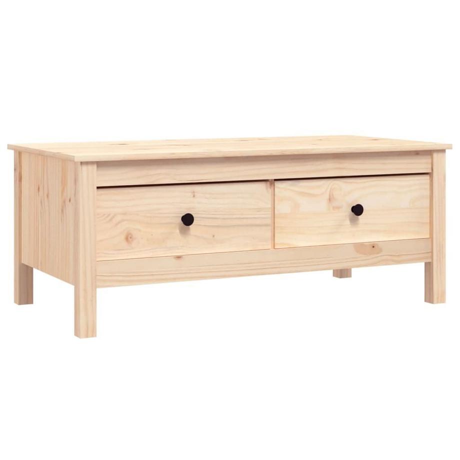 Table basse bois de pin