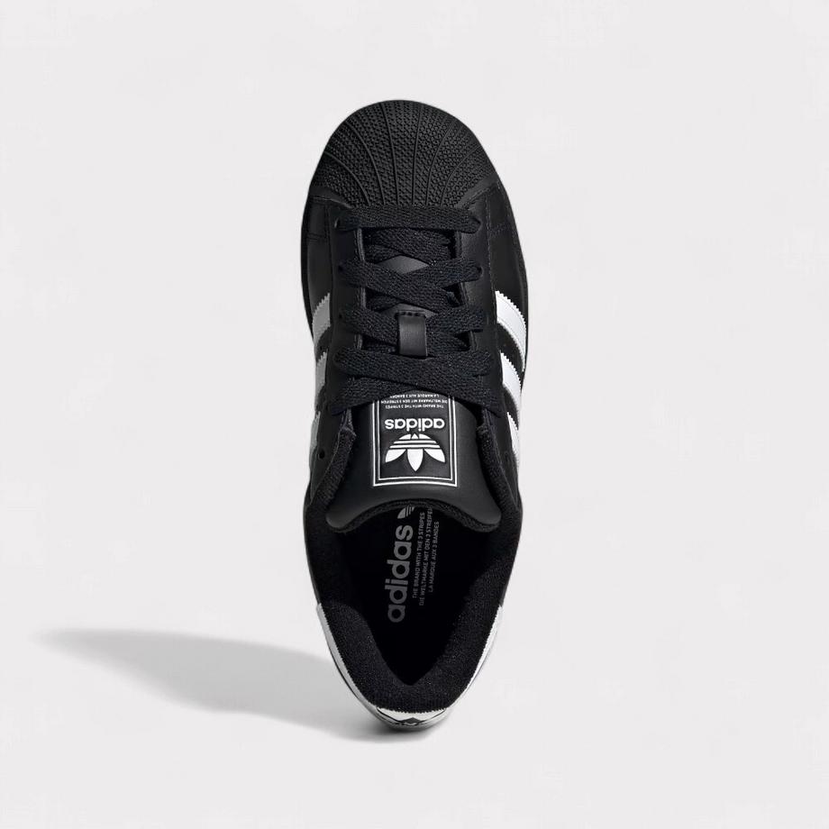 adidas  Superstar II - Black White (GS) 