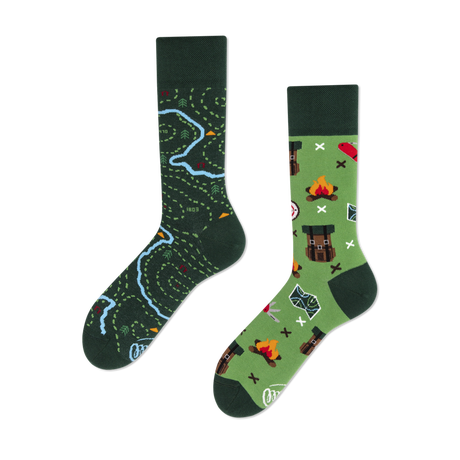 Many Mornings  The Map Socks - Many Mornings 