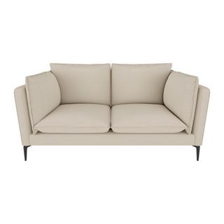 Vente-unique Sofa 2-Sitzer - Cord - Beige - KESTREL  