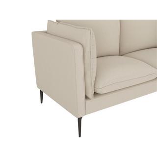 Vente-unique Sofa 2-Sitzer - Cord - Beige - KESTREL  